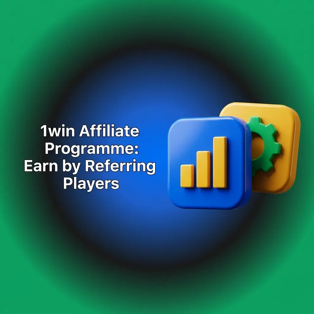 1win Affiliate Programme dashboard showing revenue share and referral tracking