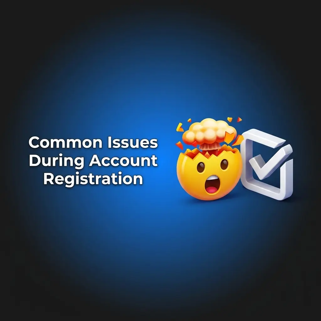 Common Issues During Account Registration