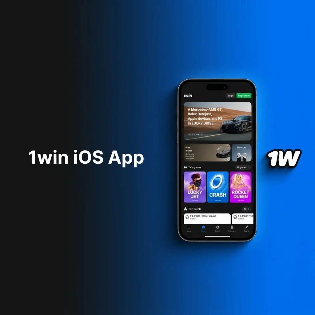 1win iOS App download on iPhone and iPad