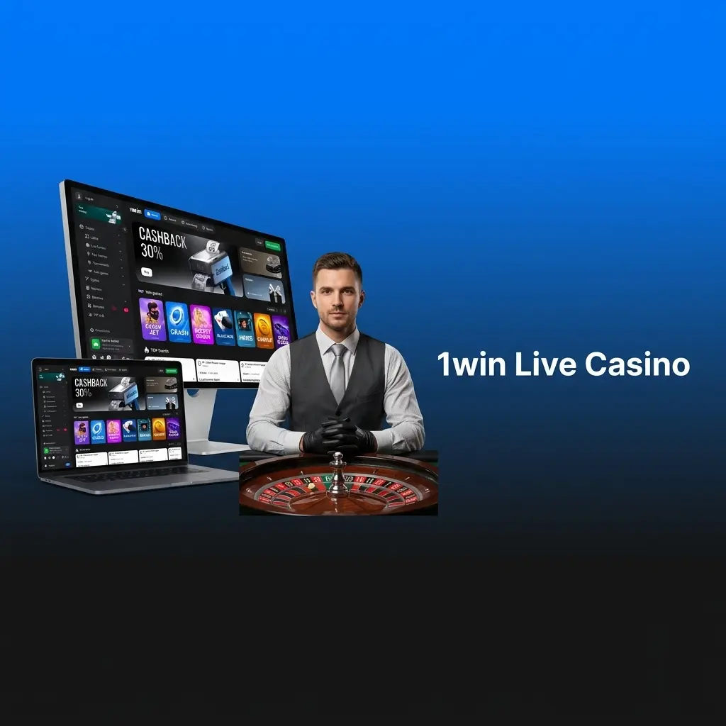 1win Live Casino HD-streamed tables with professional dealers