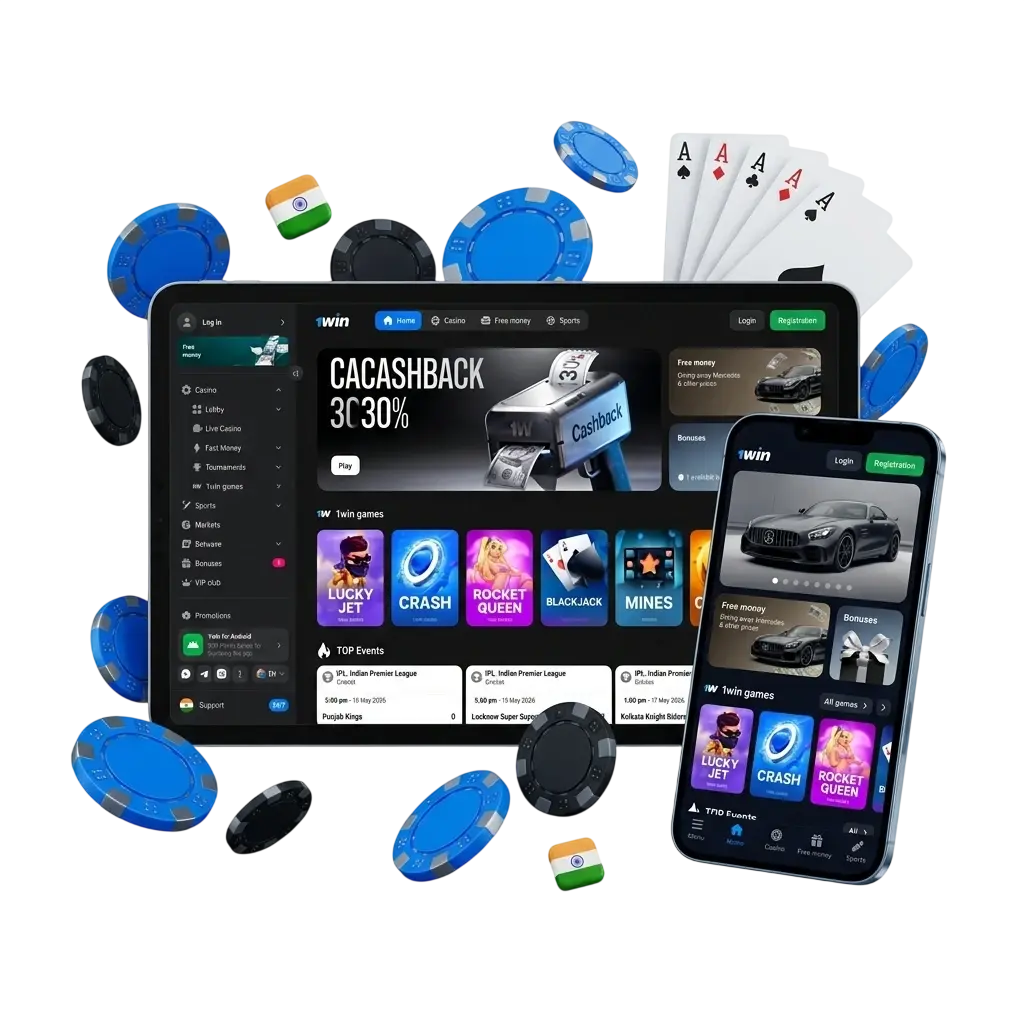1win Official Online Casino Website for India Players