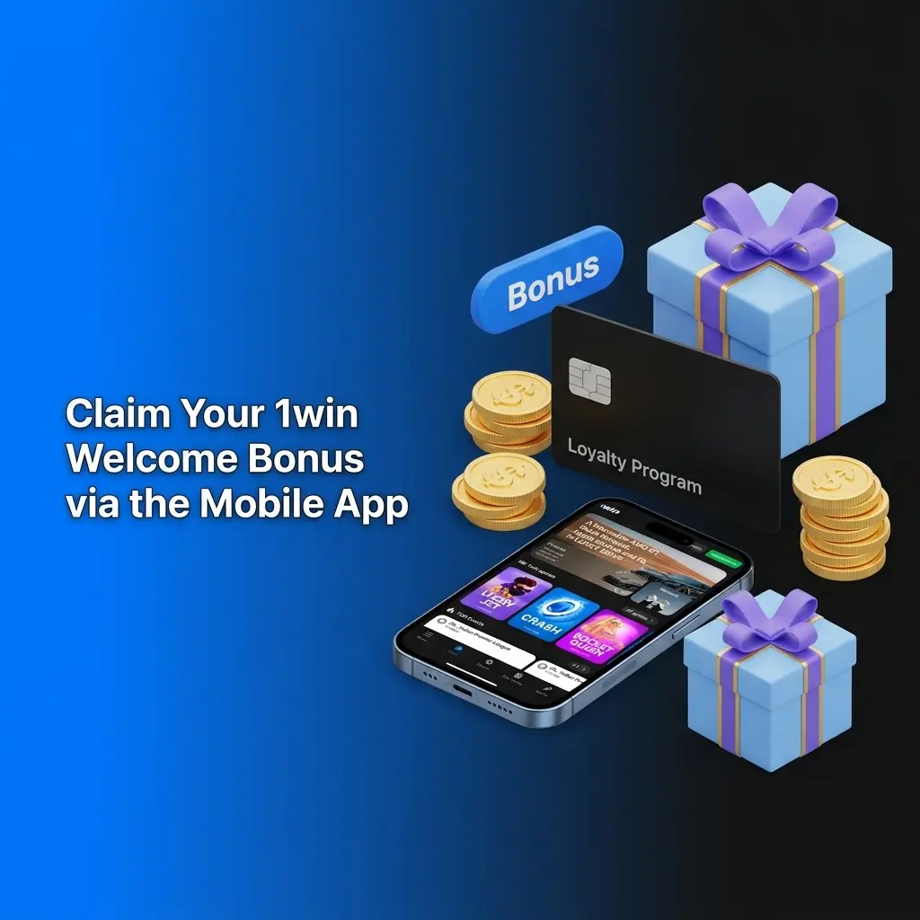 1win mobile app welcome bonus
