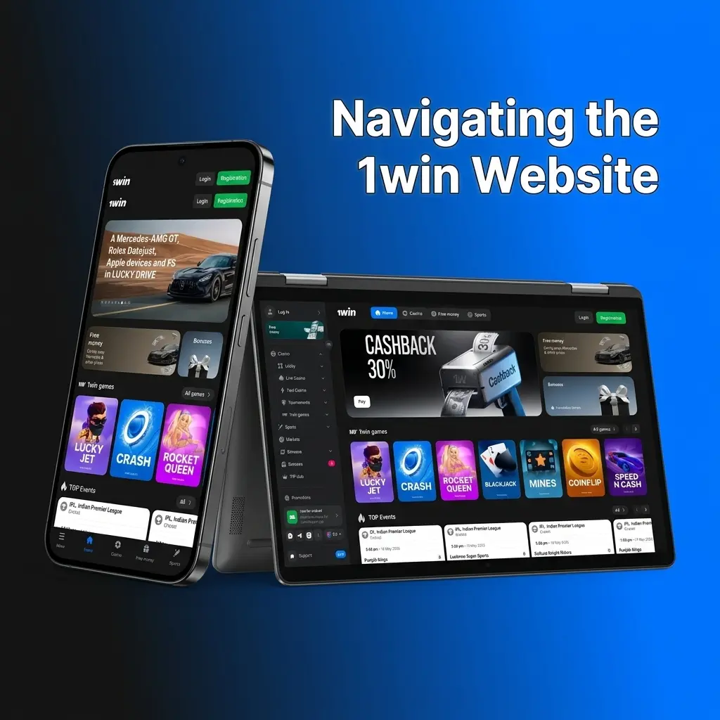 Navigating the 1win Website