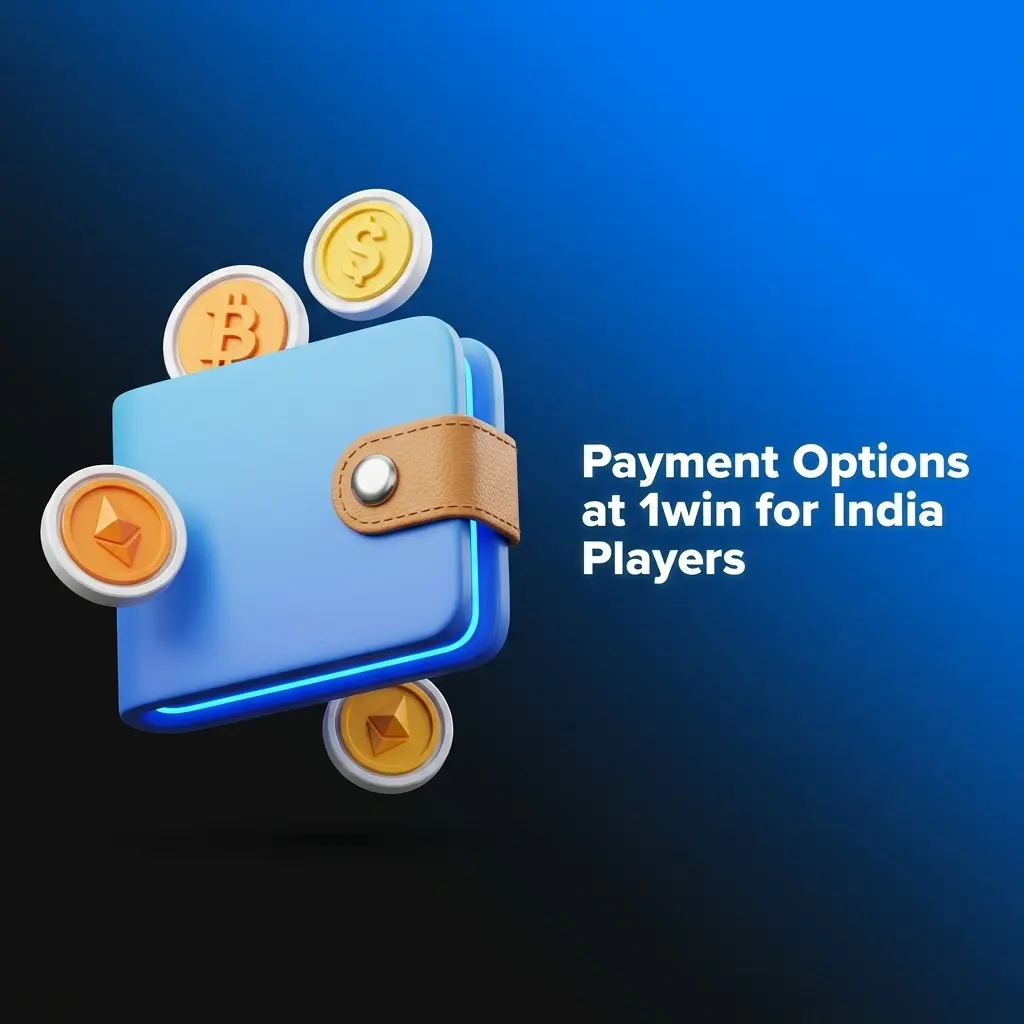 Payment options at 1win for India players