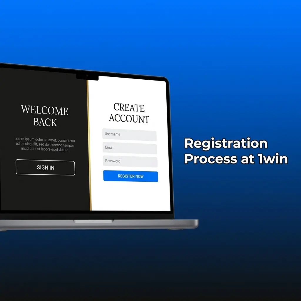 Registration Process at 1win