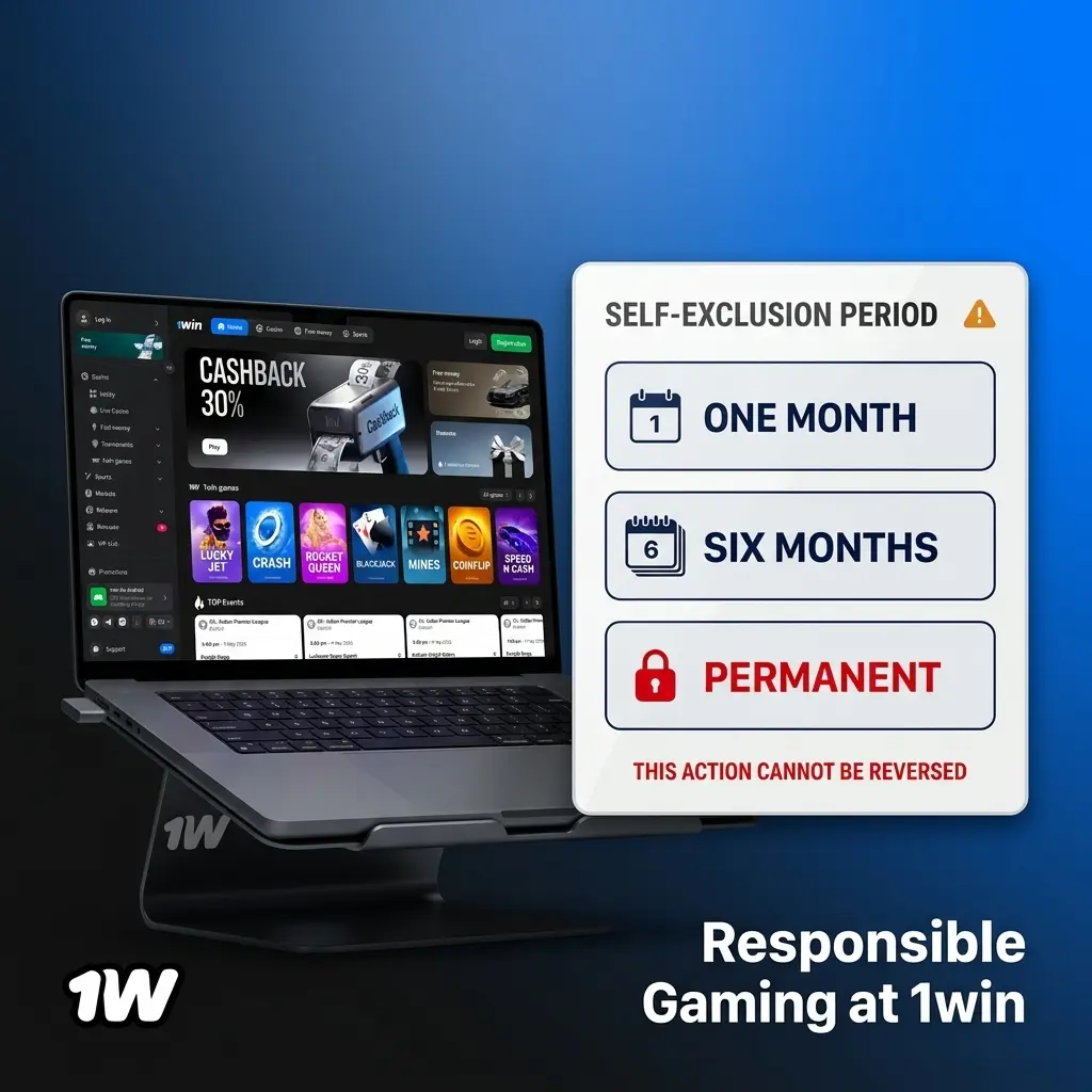 Responsible Gaming tools at 1win
