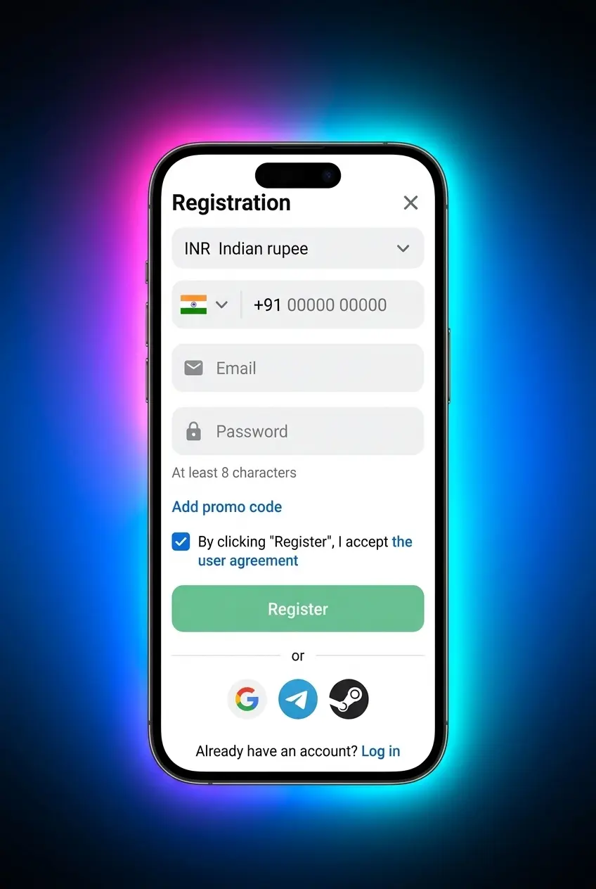 1win login page