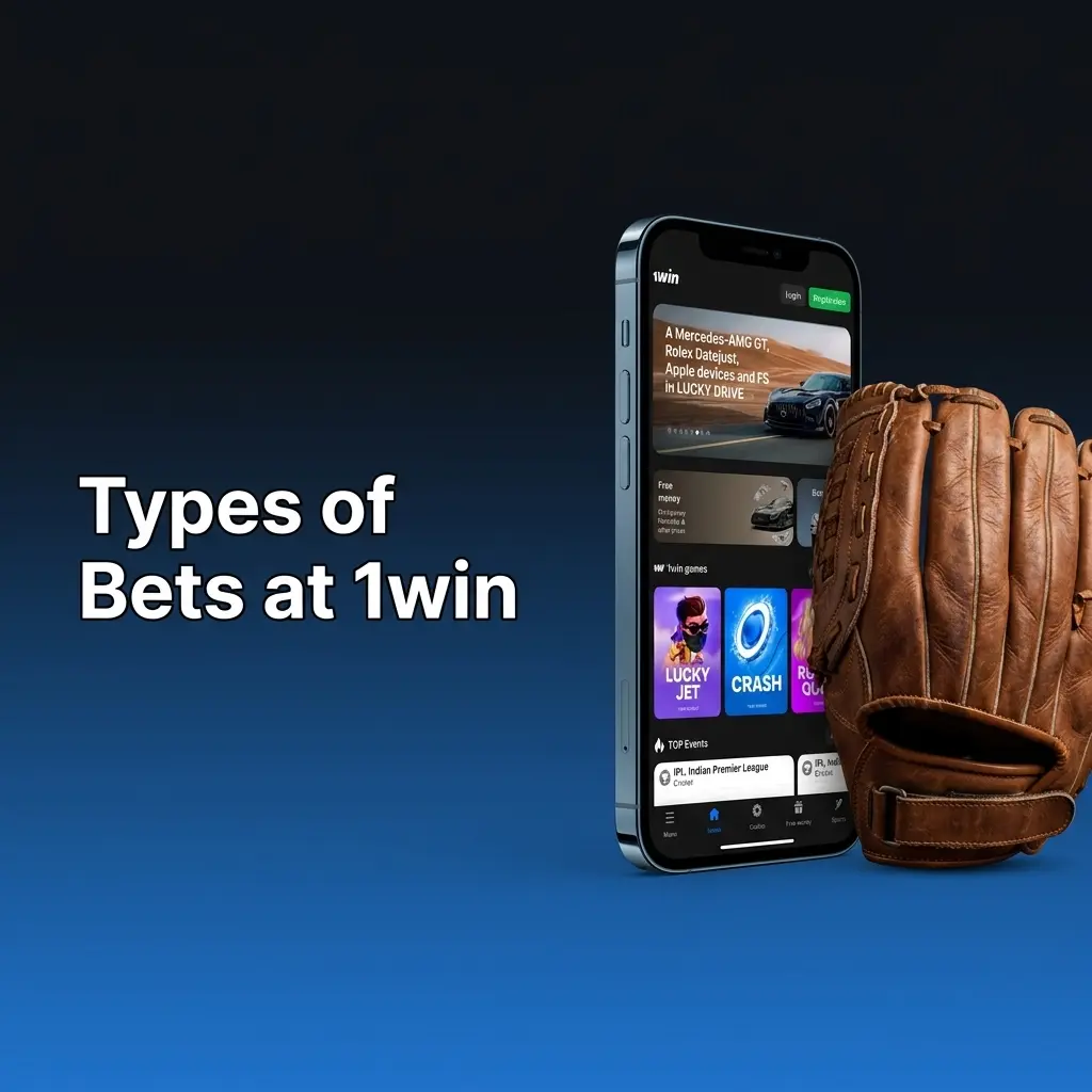 Types of bets available at 1win sportsbook