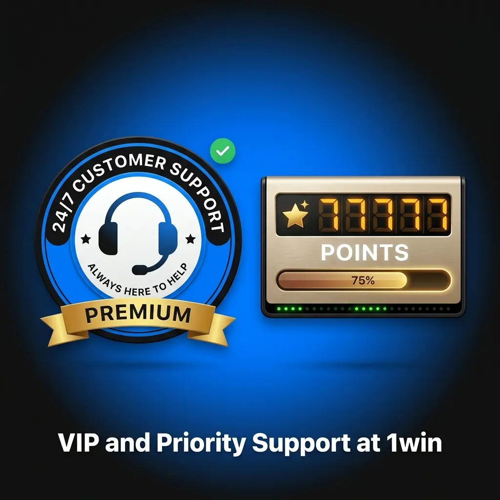 VIP and Priority Support at 1win