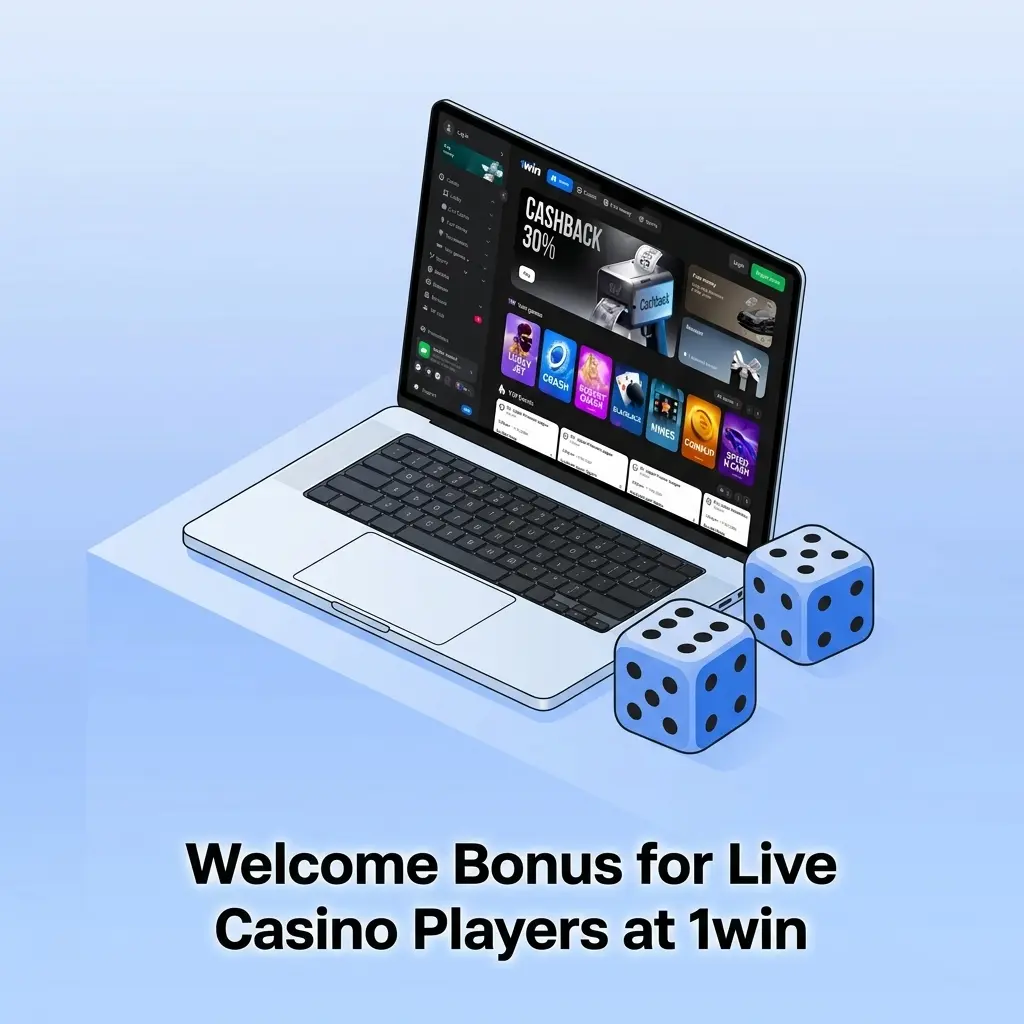 Welcome Bonus for Live Casino Players at 1win